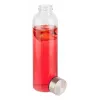 APS botella de vidrio 0,55L con tapón de rosca de acero inoxidable 66907