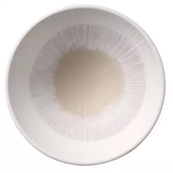 APS BLUSH Cuenco de servir redondo 160 mm beige melamina apilable apto para lavavajillas 85508