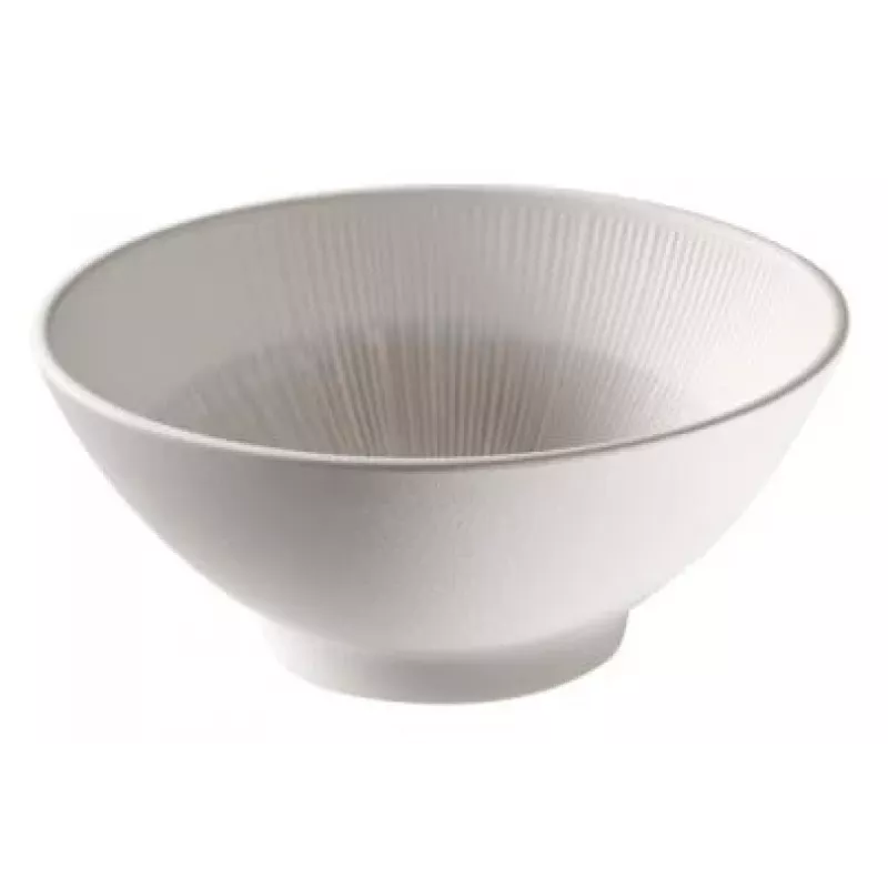 APS BLUSH Cuenco de servir redondo 160 mm beige melamina apilable apto para lavavajillas 85508