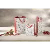 SIGEL GT121 Bolsas de regalo Navidad, motivos acuarela, grandes, 26 x 33 x 12 cm, set de 5