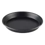 APS Bandeja de horno para pizza, redonda, 180 mm, negro acero azul, sin recubrimiento, 1 ud. 73502