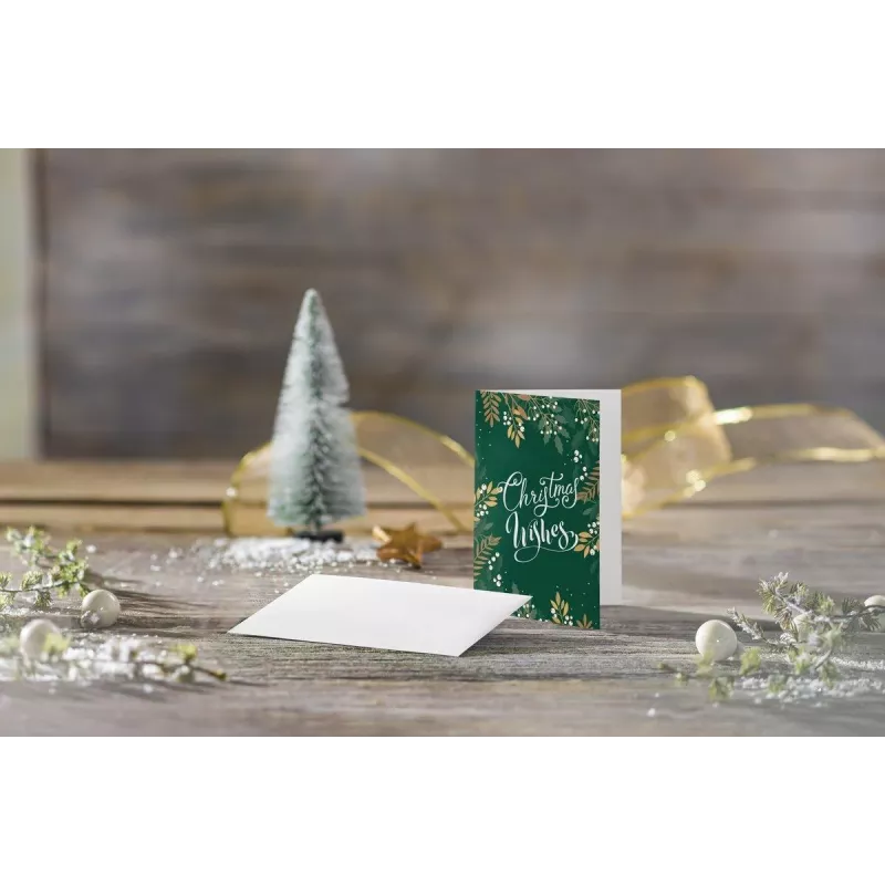 SIGEL DS092 Tarjetas de Navidad 'Christmas Wishes', DIN A6, 25 uds.