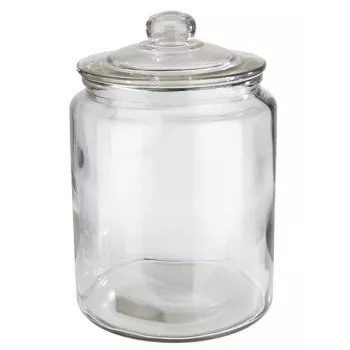 APS CLASSIC Tarro de vidrio para conservas de 6,0 litros con tapa de vidrio y junta 82253