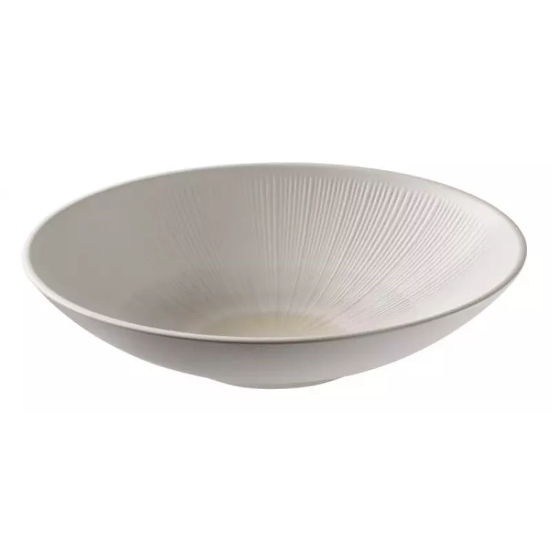 APS BLUSH Plato llano hondo 300 mm beige melamina (1 ud.) 85511