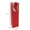 SIGEL Red Coco Bolsas de regalo de papel, 10 x 35,5 cm, pack de 5 (ET012)
