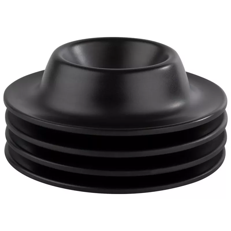 APS Huevera, melamina, negra, set de 4, 85 mm de diámetro, 20 mm de altura, apta para lavavajillas (83849)