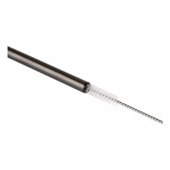 APS Cepillo de repuesto para pajitas de acero inoxidable, 8 mm de diámetro, 200 mm de longitud, 1 ud. 93386