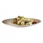 APS NERO Plato llano 330 mm arena melamina apilable apto para lavavajillas resistente al calor (85405)