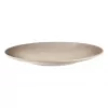 APS NERO Plato llano 330 mm arena melamina apilable apto para lavavajillas resistente al calor (85405)