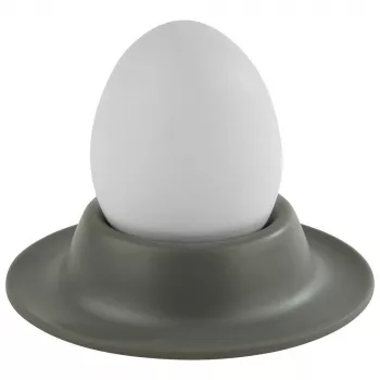 APS EGGY Set de hueveras con 4 piezas, melamina, gris, 85 mm de diámetro, apto para lavavajillas 85296