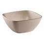 APS NERO Bandeja cuadrada 250 x 250 mm arena melamina apilable apta para lavavajillas resistente al calor 85417