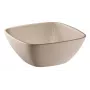 APS NERO bandeja de servir cuadrada de melamina 195 x 195 mm, arena 85416