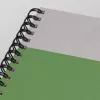 SIGEL Quicknote Impulse Green cuaderno A5 liso, verde/gris tapa blanda, 160 páginas SN800