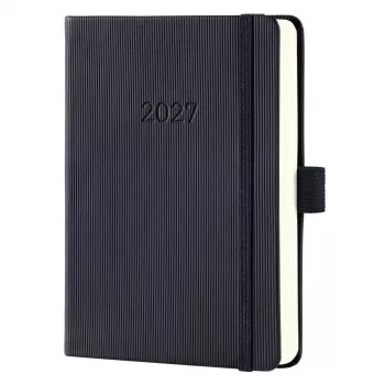 SIGEL Conceptum agenda de bolsillo 2027 negro C2711