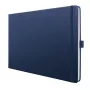 SIGEL Conceptum cuaderno A4 apaisado punteado azul oscuro tapa dura 132 páginas CO206
