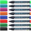 Schneider Maxx 290 rotuladores para pizarra blanca y flipchart set de 8 colores surtidos, punta redonda 2,0-3,0 mm 129098