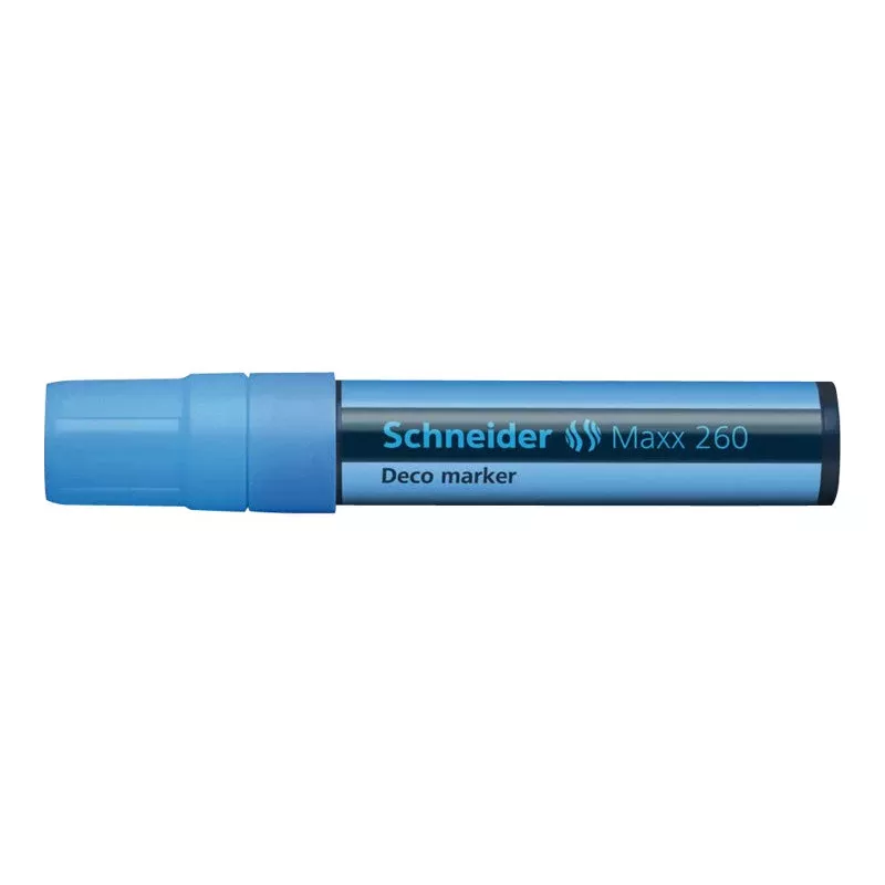 Schneider Maxx 260 rotulador de tiza líquida azul - pack de 5 126010