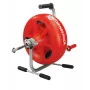 Rothenberger 72016 espiral de limpieza de tuberías 13 mm x 15 m con acoplamiento 16 mm, para tipo 3S