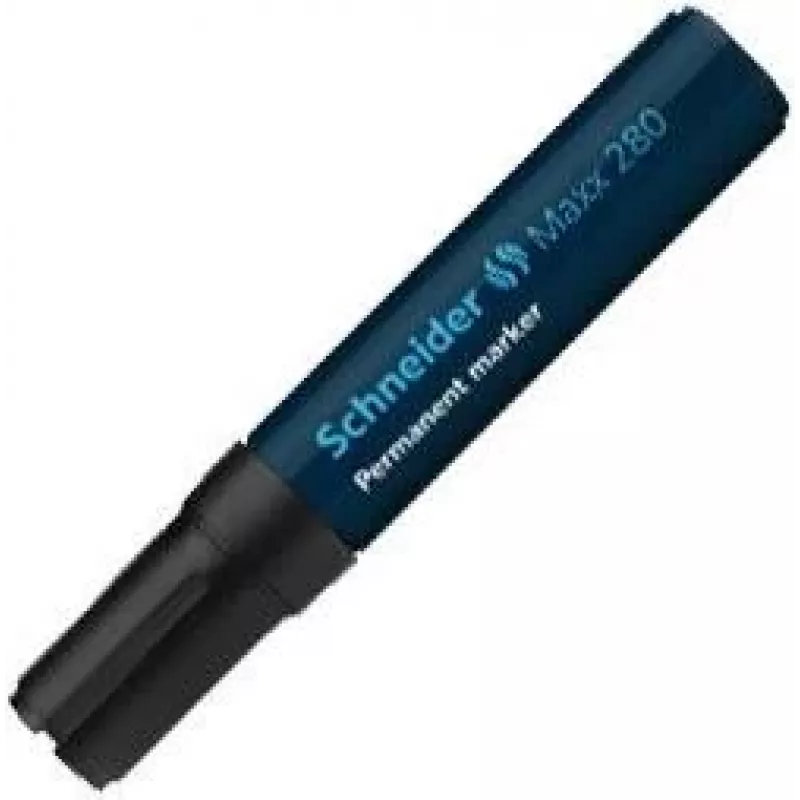 Schneider Maxx 280 Rotulador permanente punta cincel negro 128001