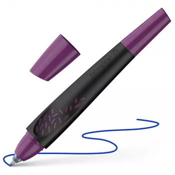 Schneider Breeze Roller de tinta negro-baya tinta azul 0,6 mm 188808