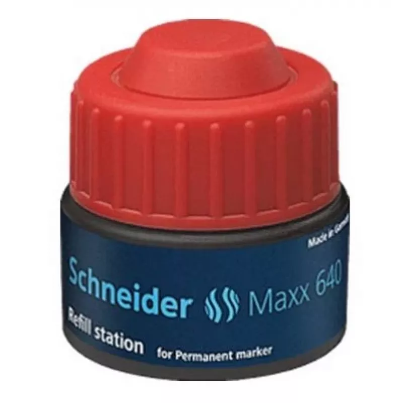 Schneider Maxx 640 Tinta de recarga para rotulador roja 30 ml 164002