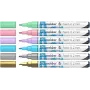 Schneider Paint-It 310 V2 Set de rotuladores acrílicos, varios colores, punta redonda 2,0 mm, 6 uds. 120196