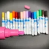 Schneider Paint-It 320 V1 Set de rotuladores acrílicos, 6 colores diferentes, punta redonda 4,0 mm 120295