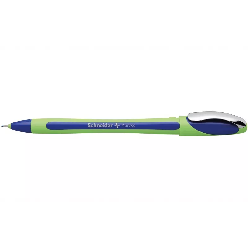 Schneider Xpress Rotulador fineliner azul - tinta base agua, punta de fibra 0,8 mm 19003