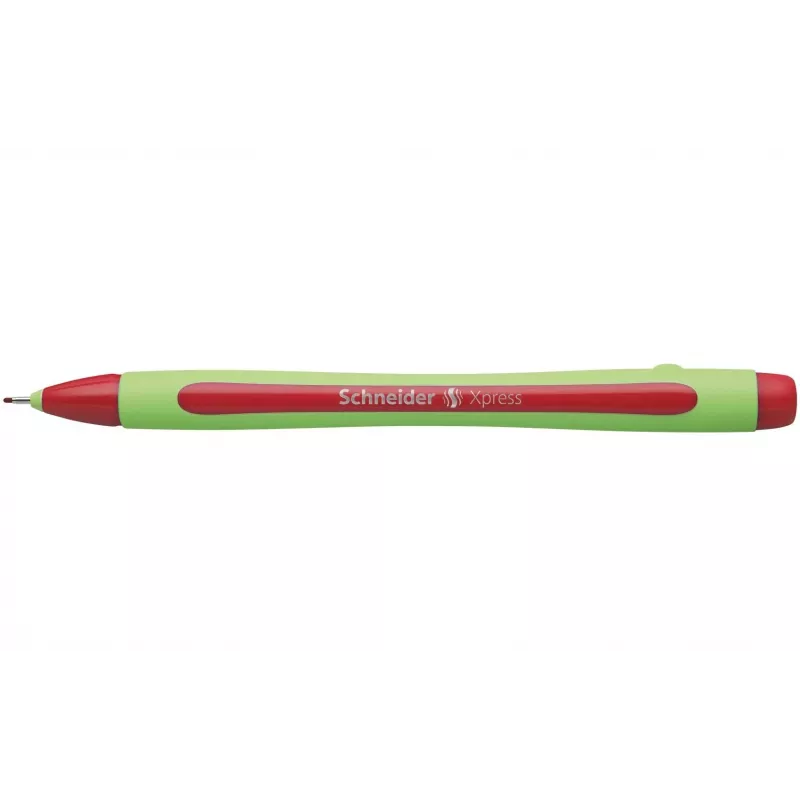 Schneider Xpress Rotulador fineliner tinta roja 0,8 mm base agua 19002
