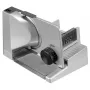 ritter solida 4 Cortafiambres con motor ECO, cuerpo todo metal, inclinado - regulación de grosor de corte hasta aprox. 23 mm - interruptor de seguridad momentáneo y continuo - carro de deslizamiento suave con base de acero inoxidable - made in Germany (554.070)