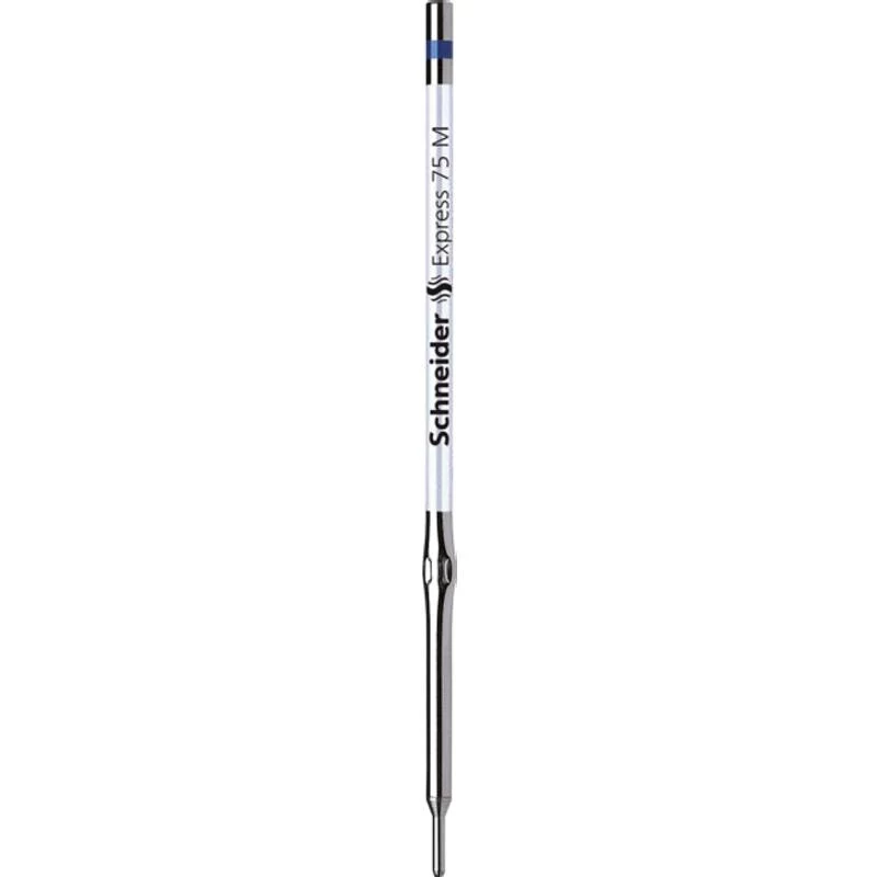 Recambio de bolígrafo Schneider Express 75 – azul – mediano – acero inoxidable A2 – 10 uds. (7513)