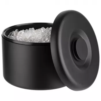 Nevera portátil APS ARCTIC 6L, carcasa de aluminio anodizado negro, interior de poliestireno 36006