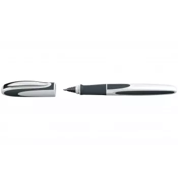 Pluma estilográfica Schneider 187849 negro/blanco plumín mediano