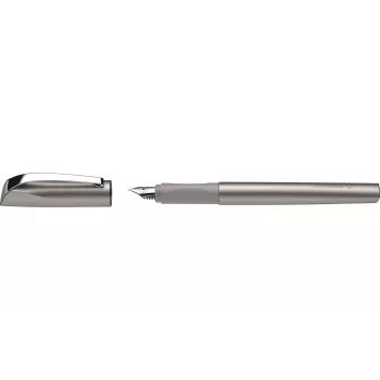 Pluma estilográfica Schneider Ceod brillante grafito plumín M 168621
