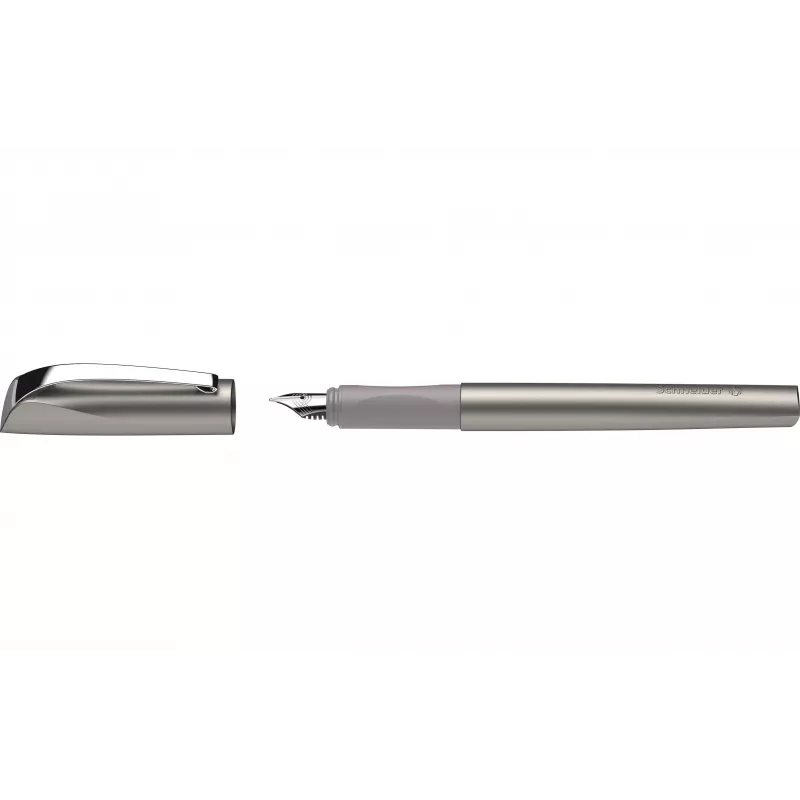 Pluma estilográfica Schneider Ceod brillante grafito plumín M 168621
