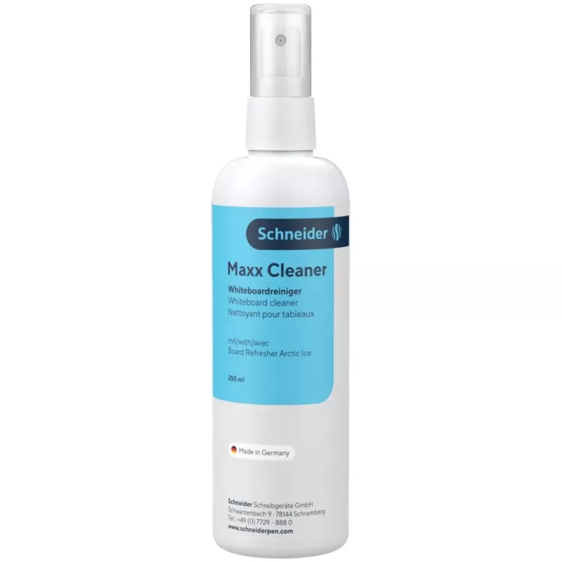 Limpiador para pizarra blanca Schneider MAXX Cleaner 250 ml spray 129801