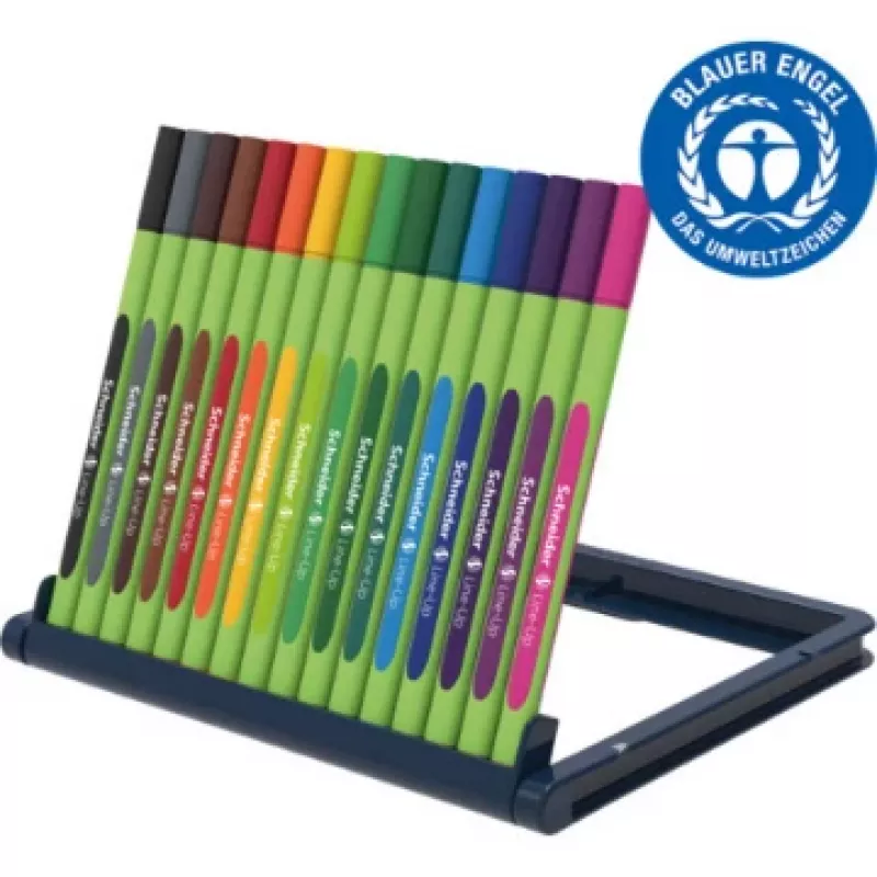 Set de rotuladores fineliner Schneider Edding Line-Up 16 colores diferentes 0,4 mm 191092