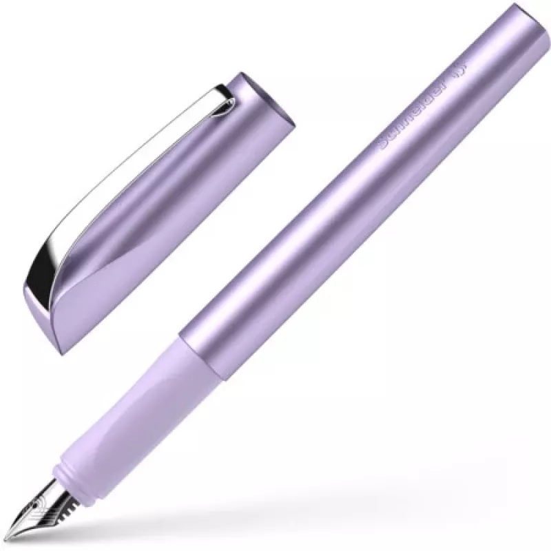 Pluma estilográfica Schneider Ceod Shiny lila plumín mediano 50-168656