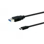 Cable E+P CC323/05 USB 2.0 Type-A a Type-C 0,5m negro