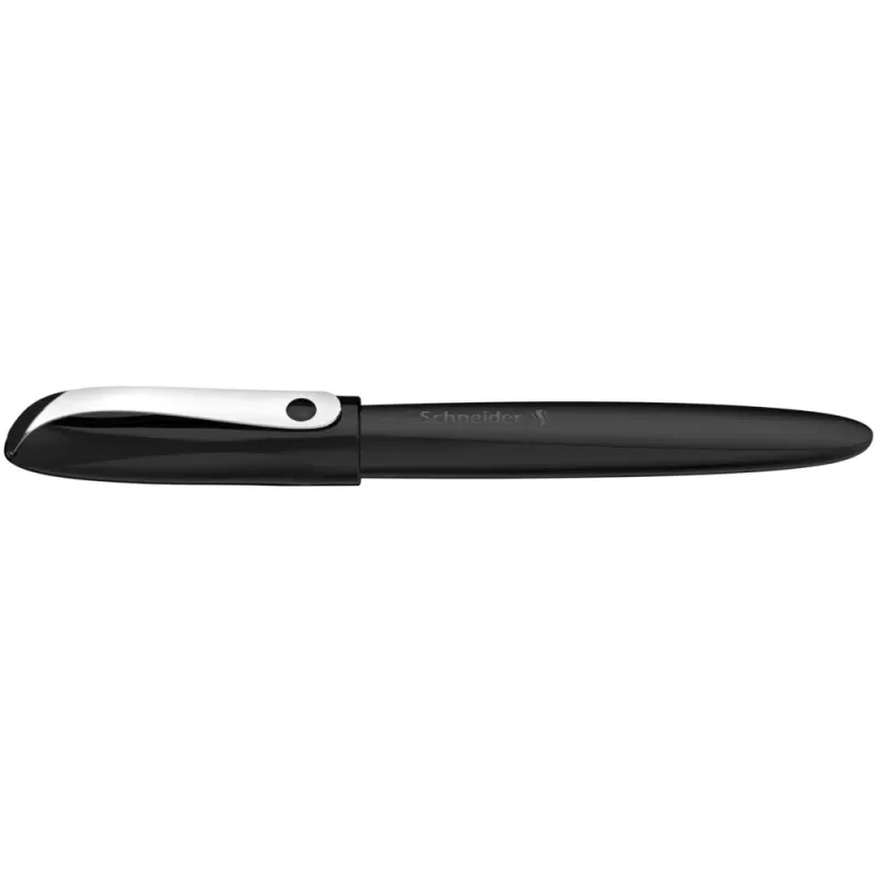 Pluma estilográfica Schneider Wavy negra plumín A para principiantes 162131