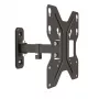 Soporte de pared para TV E+P WHS150 Full-Motion para pantallas de 32-65 pulgadas, VESA 400x400, 35 kg, negro 5625450