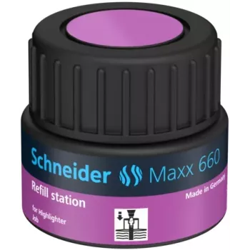 Tinta de recarga Schneider Maxx 660, violeta 166008