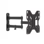 Soporte de pared para TV E+P WHS 151 totalmente móvil para pantallas de 23-49 pulgadas hasta 30 kg, negro