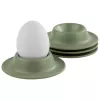 APS EGGY set de 4 hueveras, melamina verde, 85 mm de diámetro, apto para lavavajillas 85295