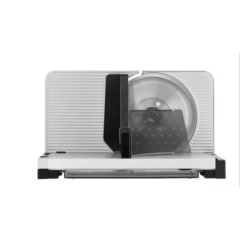 ritter Icaro 5 cortadora eléctrica universal, 65 W, grosor de corte 14 mm, cuchilla de acero inoxidable dentada de 170 mm, carcasa de metal negro/plata, VDE/GS/CE, clase de protección II 521.003
