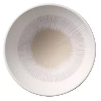 APS BLUSH cuenco redondo de servir, 190 mm, melamina beige, apilable, apto para lavavajillas, resistente al calor (1 ud.) 85509