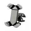 E+P MHB7 soporte para smartphone de bicicleta con brazo de sujeción ajustable 130-180mm, negro/gris