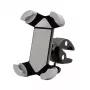 E+P MHB7 soporte para smartphone de bicicleta con brazo de sujeción ajustable 130-180mm, negro/gris
