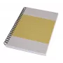 SIGEL Quicknote cuaderno amarillo brillante A5 rayado, amarillo/gris tapa blanda, 160 páginas, SN500