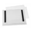 DURABLE marco de póster magnético impermeable A5, pack de 5, negro 505819